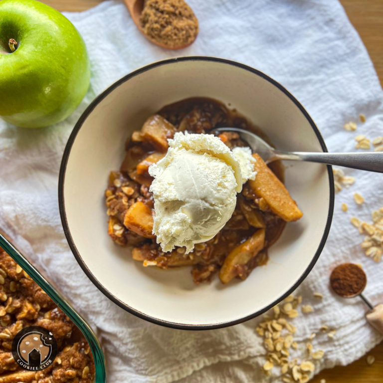 Caramel Apple Crisp