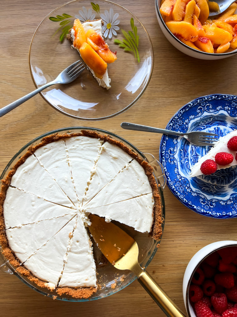 Greek Yogurt Cheesecake