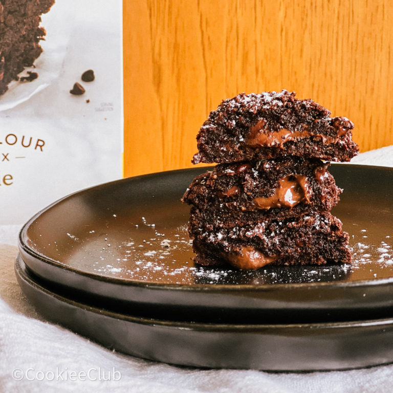 Easy Box Mix Gluten Free and Dairy Free Lava Cake Cookies