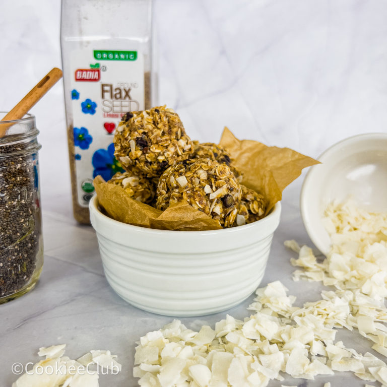 Post Workout No Bake Energy Ball Cookie Dough Bites