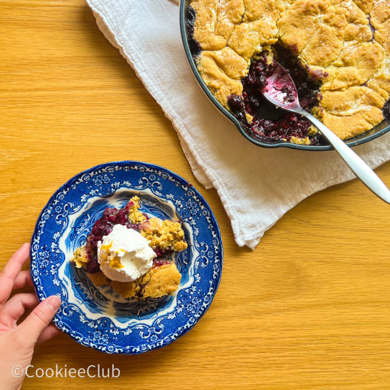 Mixed Berry Cookie Cobbler (Quick & Easy)