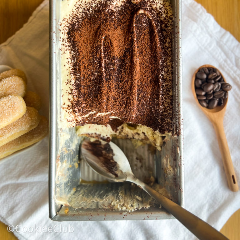 Traditional Italian Tiramisu using Lady Fingers