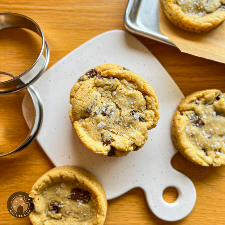 Deep Dish Cookies with Chocolate Chunks