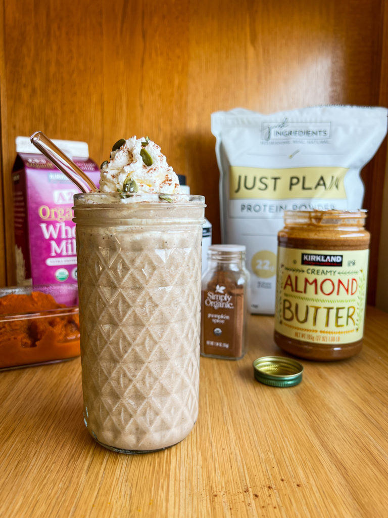 Pumpkin Latte Protein Shake