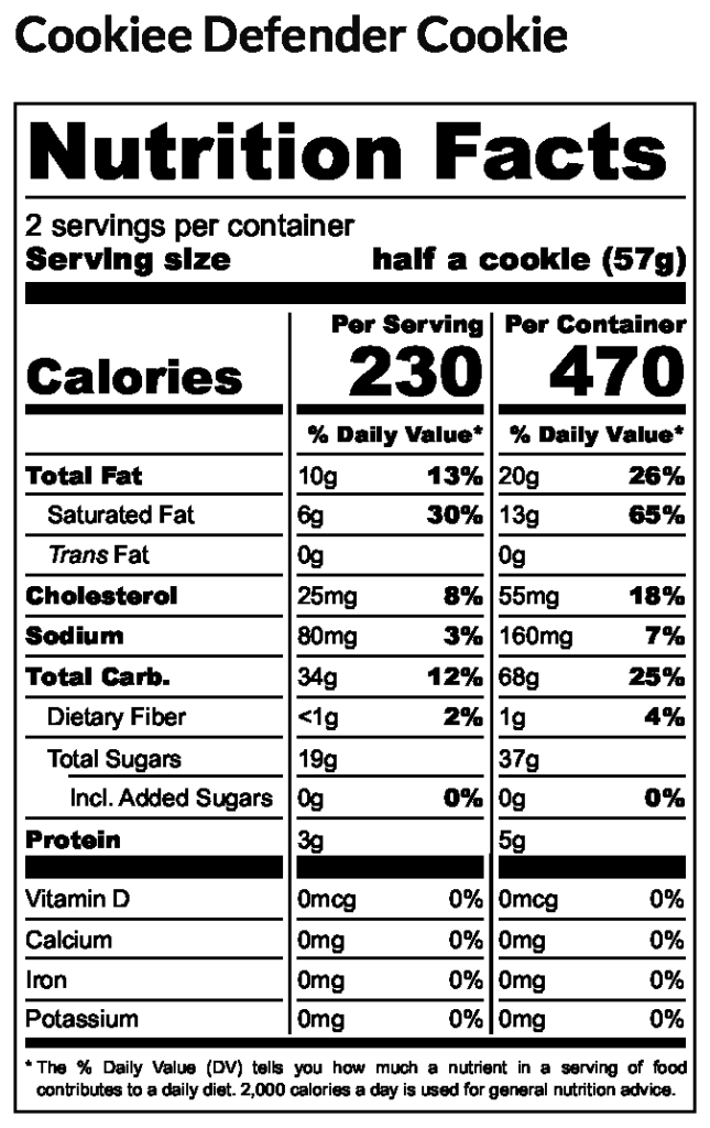 Gluten & Dairy Free Cookie Box - Cookiee Club