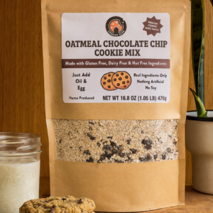 Oatmeal Chocolate Chip Cookie Mix -Gluten, Dairy & Nut Free