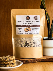 allergen friendly oatmeal chocolate chip cookie mix
